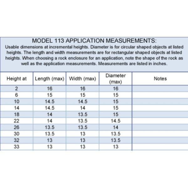 Product Dimensions
