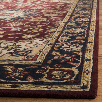 Mcauliffe Hand Tufted Wool Oriental Rug