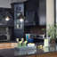 Lustre linéaire moderne à 2 lumières pour îlot de cuisine Adamou