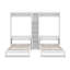 Lits simples escamotables doubles avec armoires et tablettes-1379752189