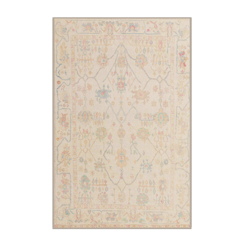 Tapis abstrait moderne 4345, Rectangle 5 pi x 7 pi
