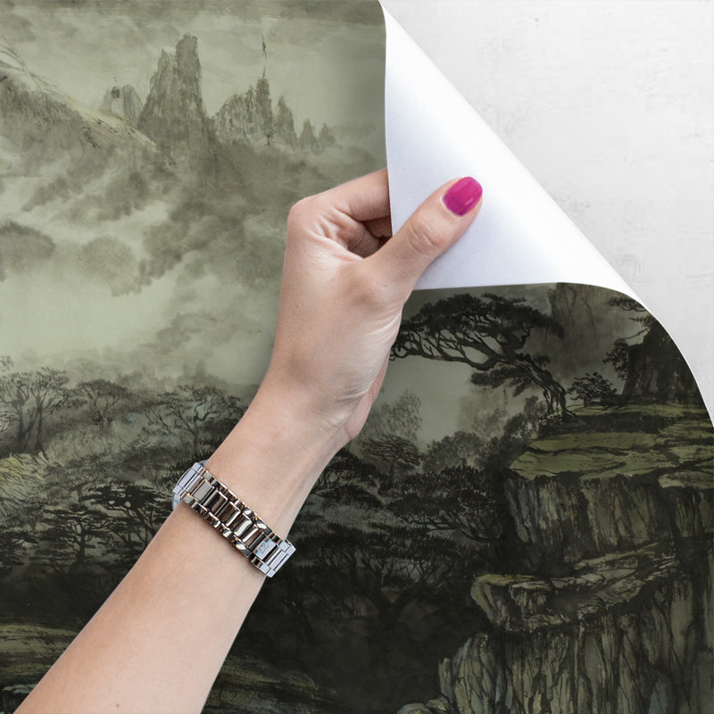 Carlyn 2.5m x 2.5m Matte Peel & Stick Mural, 152 x 104cm