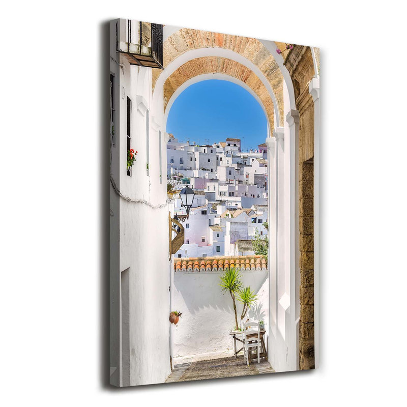 Brick Wall - Wrapped Canvas Print
