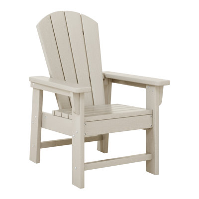 Chaise Adirondack en poly Lagune pour enfants Laguna