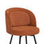 Tabouret de comptoir pivotant H 26 po avec structure en métal-937624277-957950950