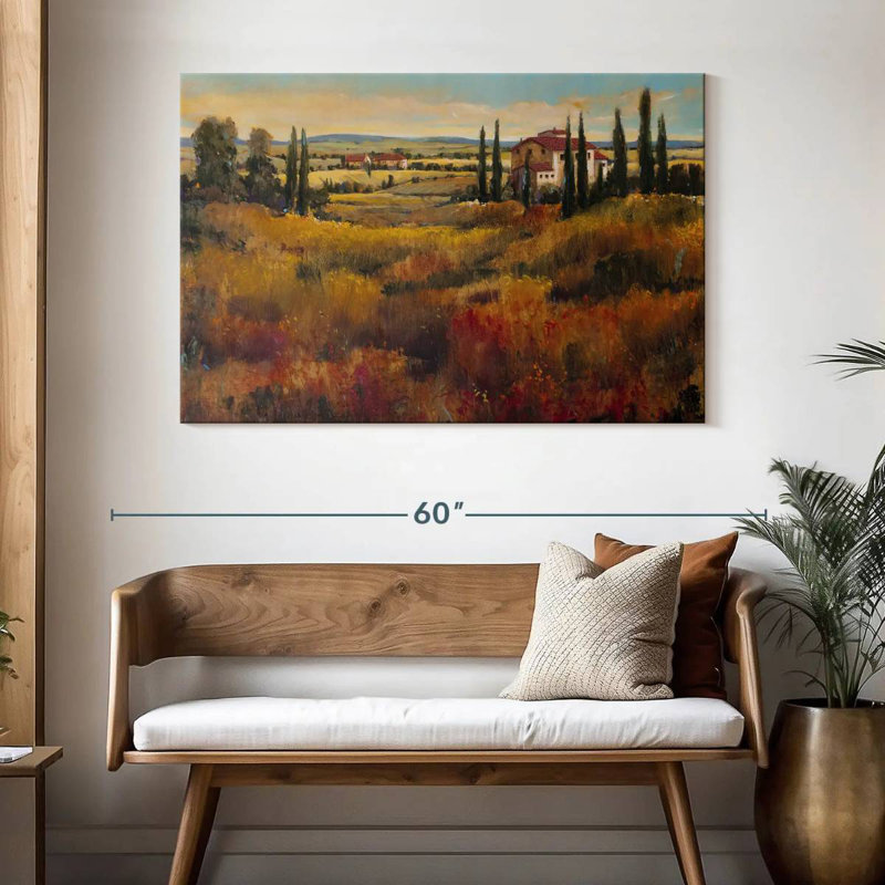 Alvord, Toscane nostalgique I, H 32 po x l 48 po