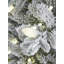 FROSTED DALTON 7.5' H Lighted Artificial Fir Christmas Tree