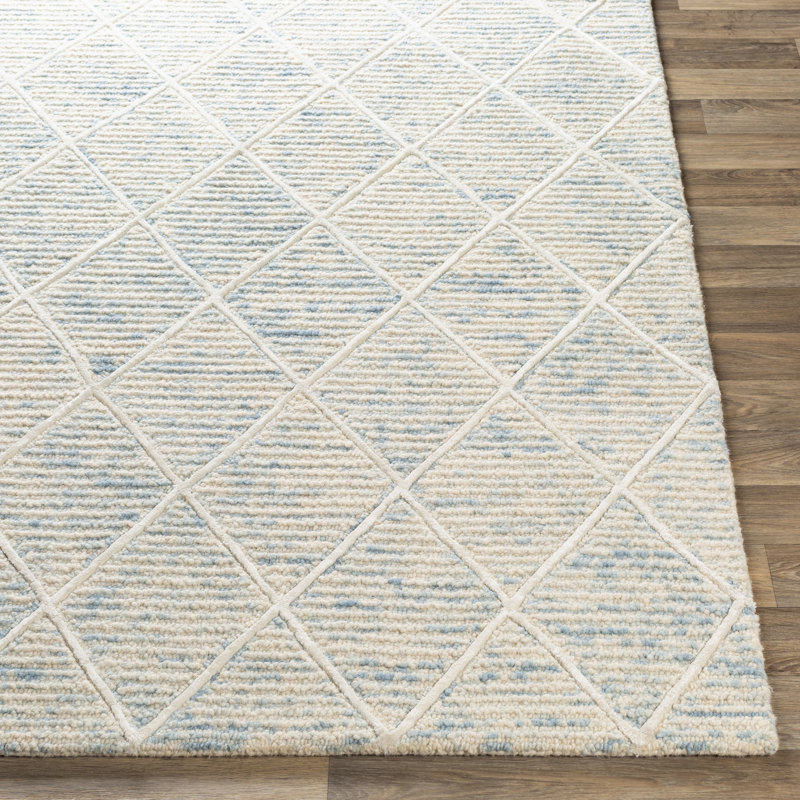Lynden Hand Tufted Geometric Indoor Rug, Rectangle 2' x 3'