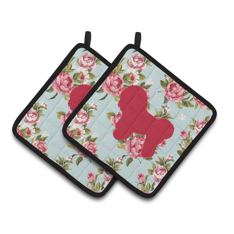 Manique roses de Winston porter Bichon frisé