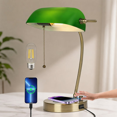 Requires E26 bulb, max 1*60W. Both incandescent and LED bulbs are workable (bulb not included).