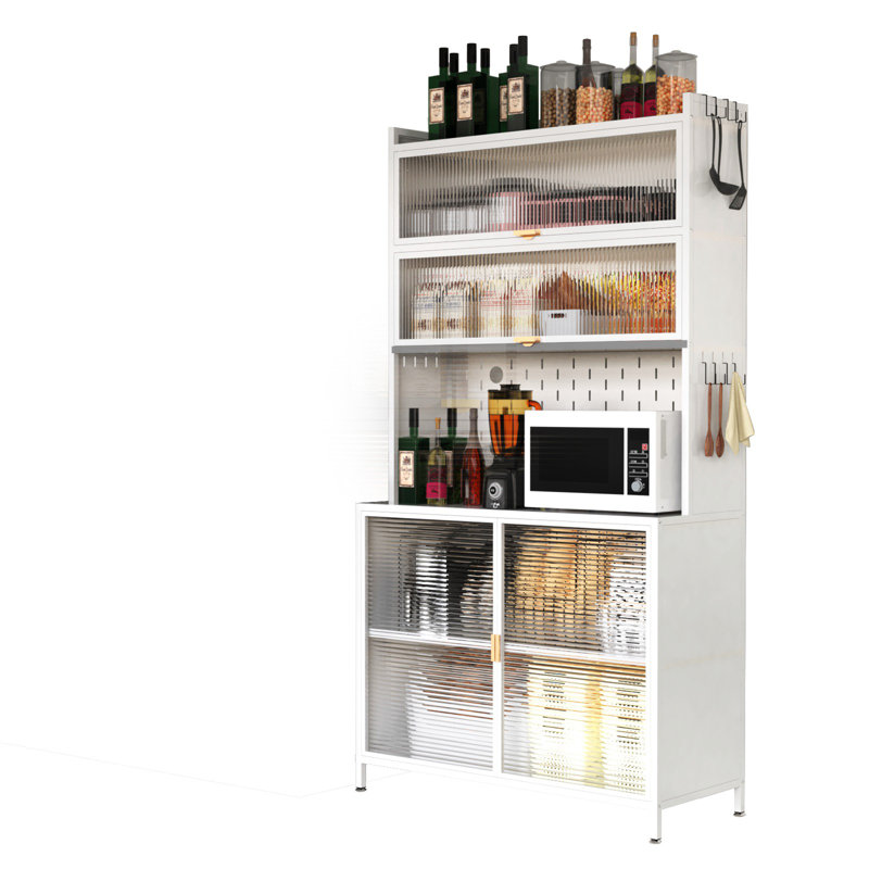 73'' H Kitchen Pantry, White