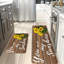Tapis de cuisine 2 pièces