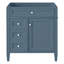 Meuble-lavabo de salle de bain sans lavabo supérieur, armoire de rangement moderne avec 2 tiroirs et un tiroir basculant-1405826153-1405826159