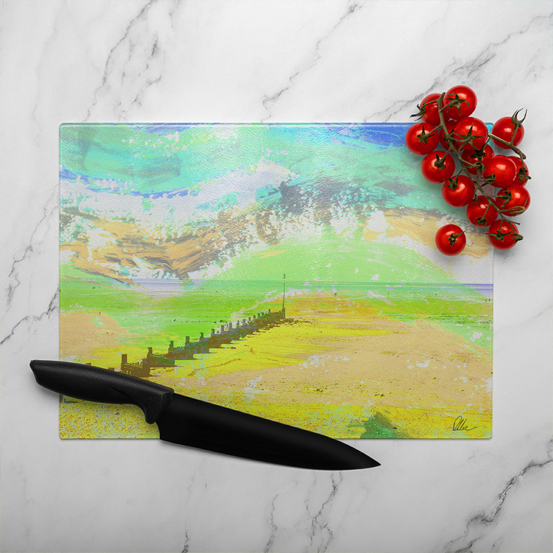 Beach Glass Chopping Board