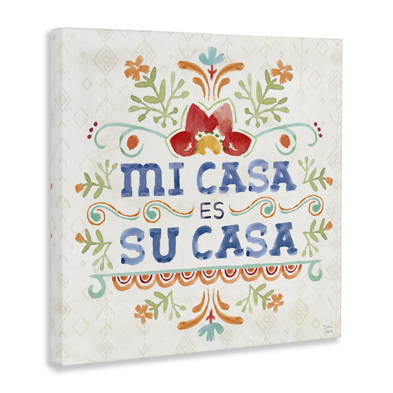 «Su Casa Hogar Acogedor» par Dina June, H 36 po x l 36 po
