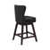 Lexys Swivel Upholstered 26'' Counter Stool with Solid Wood Frame