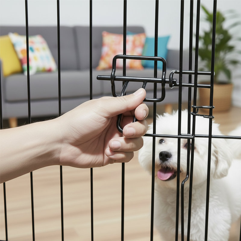 PETMAKER Indoor/Outdoor Foldable Dog Playpen, 24" H x 72" W x 24" D, No Cover