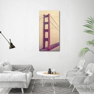 San Francisco Bridge - Wrapped Canvas Print