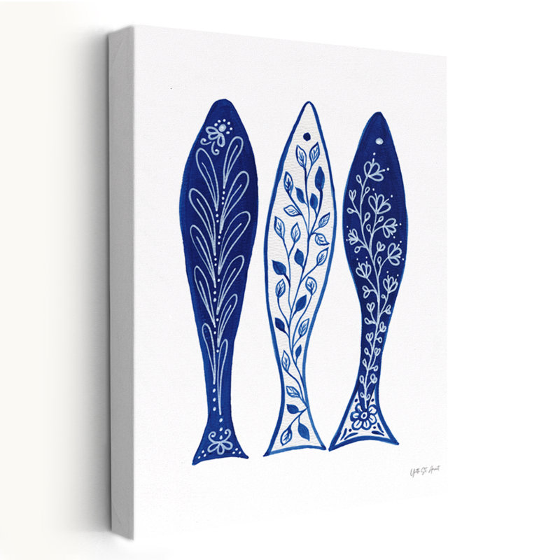 Beachy and Nautical Coastal Chinoiserie VIII, H 24 po x l 16 po