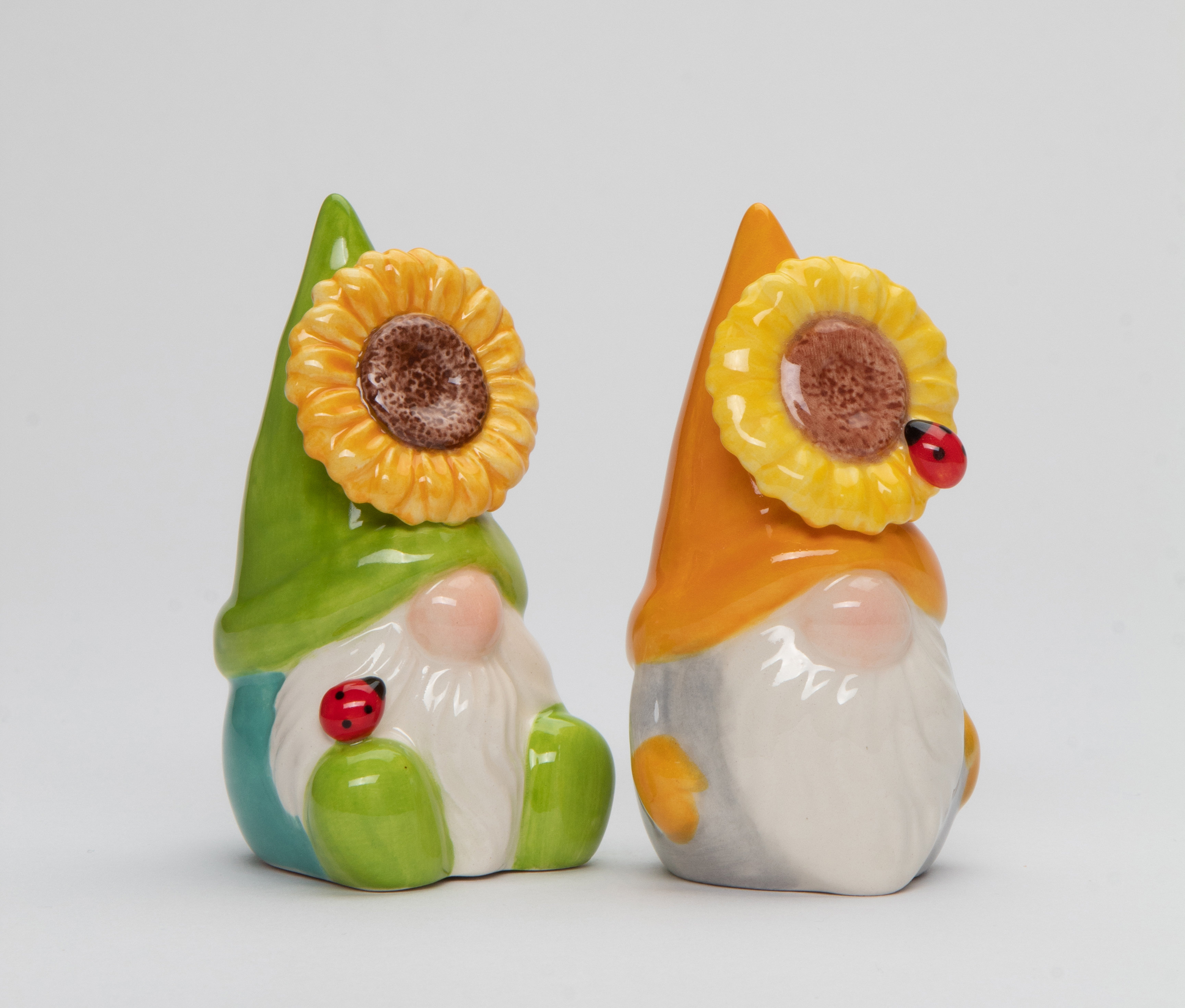 Cosmos Gifts Sunflower Gnome Salt And Pepper Shaker Set Wayfair