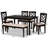 6 - Person Four Leg Dining Set-131629957-131629959