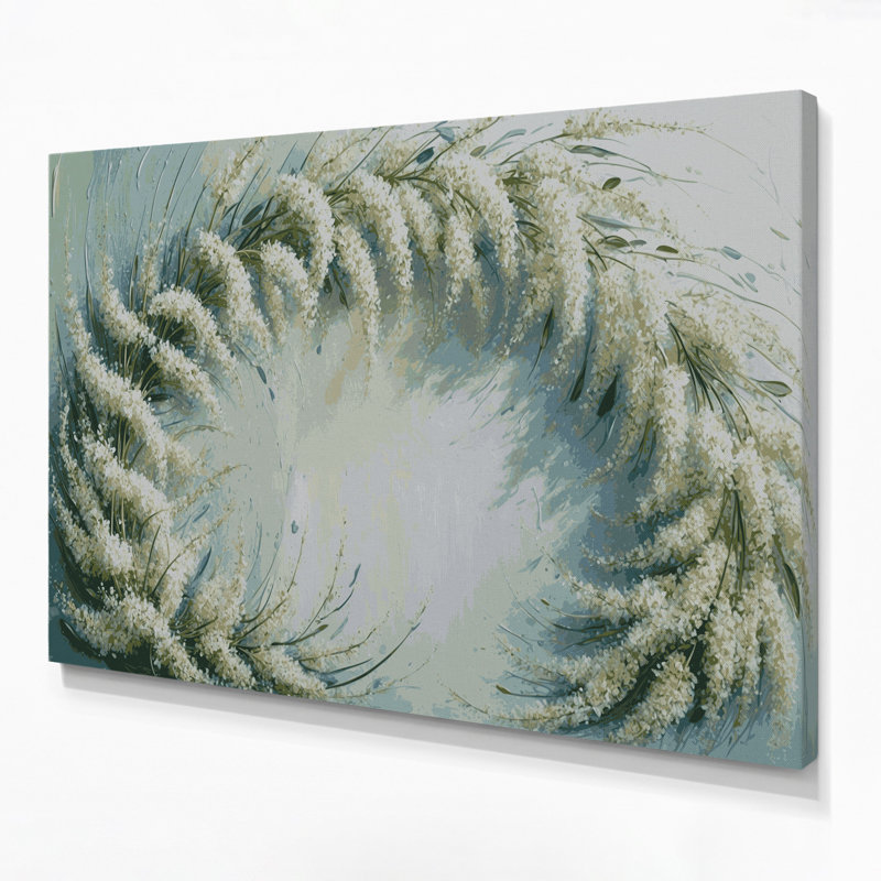 Art mural sur toile Botanical Elderflower, H 16 po x l 20 po