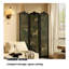 Cloison en bois massif Mid-Century Wabi-Sabi