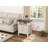 Farmhouse Nightstand With 2 Drawers Wood Besides Table With Charging Station End Table For Bedroom, Living Room-1597040779