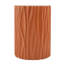 Table d'appoint sculpturale texturée Wave MGO avec conception pré-assemblée et capacité de 66 lb-2354306