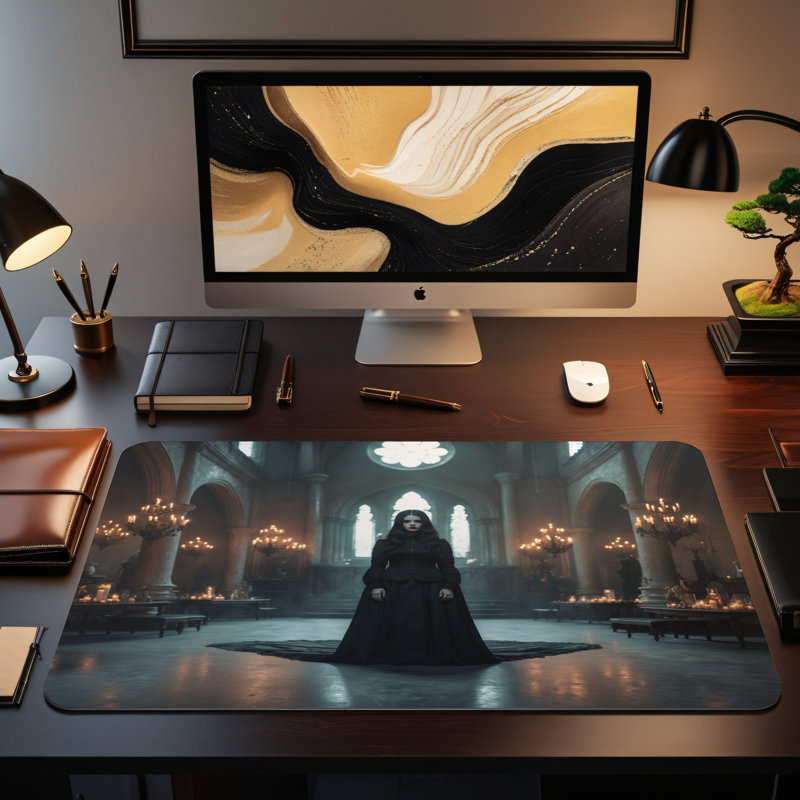 Polyester Desk Pad, 23.6x13.8