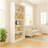 5-Tier Bookshelves Storage Cabinet White-701992911