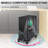 Mobile CPU Stand Adjustable Computer Tower Stand With 4 Casters-111988569