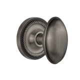 Rope Rosette with Homestead Door Knob
