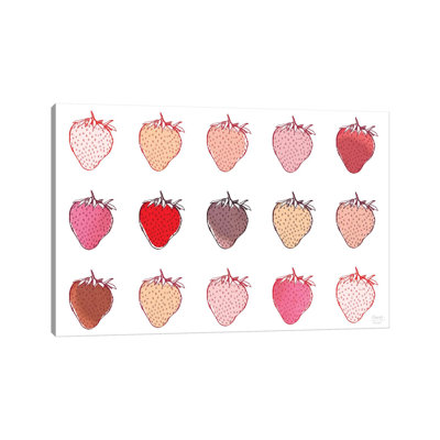 Strawberries - Print on Canvas