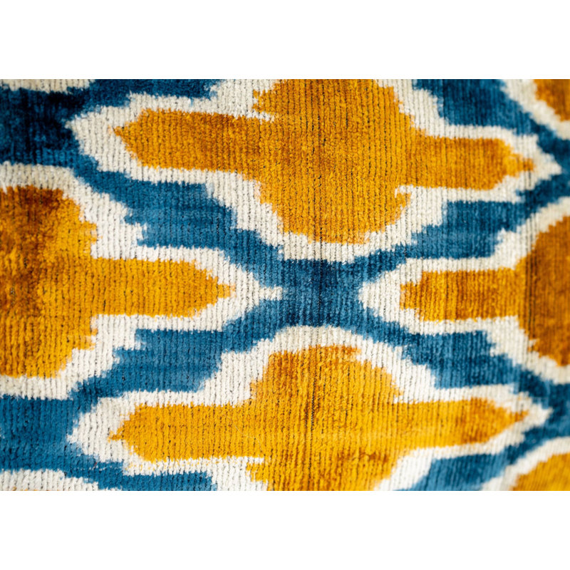 Geometric Velvet Throw Pillow