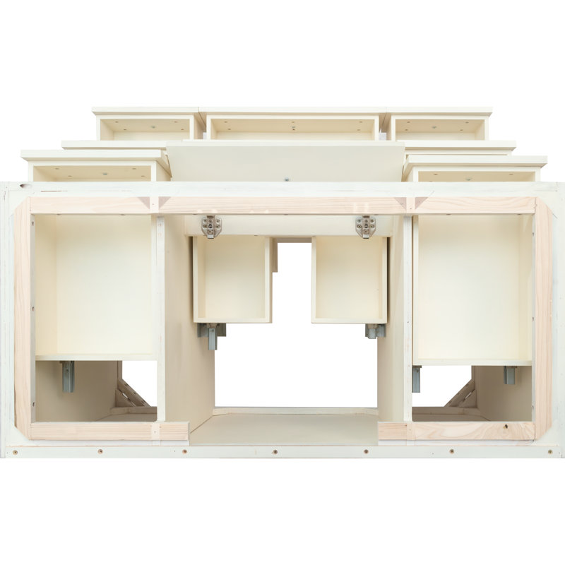 Jackson 48"L Free Standing Vanity In Antique White