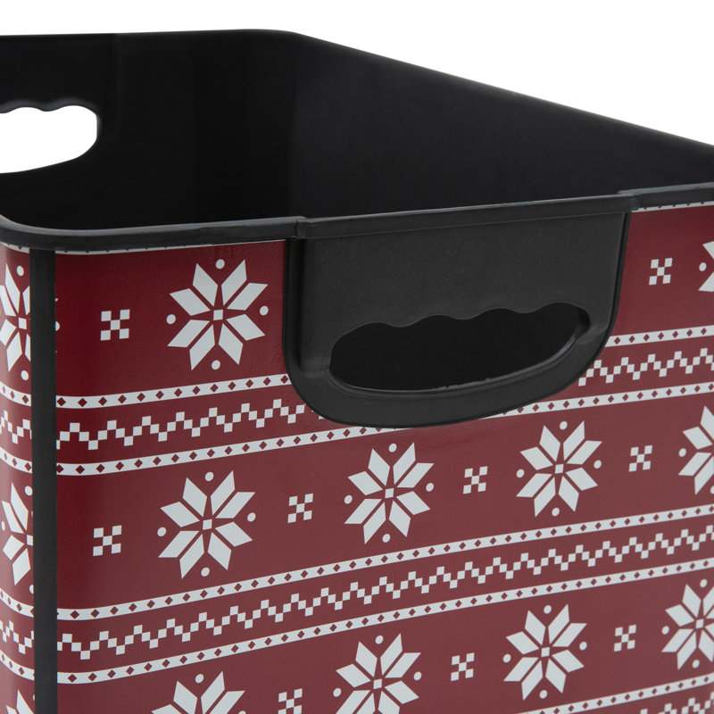 9.25" H x 11.42" W x 15.35" D Multi-Use Storage