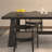 Martravius 6 - Person Pine Solid Wood Solid Wood Top Trestle Dining Set-1410565040