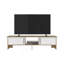 Meuble télé 65 po - Console télé moderne avec tablettes de rangement ouvertes-131636665