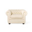 Impriano Faux Leather Chesterfield Chair-90489267