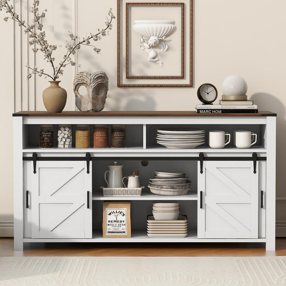 August Grove® Modern Farmhouse Storage Cabinet | Wayfair