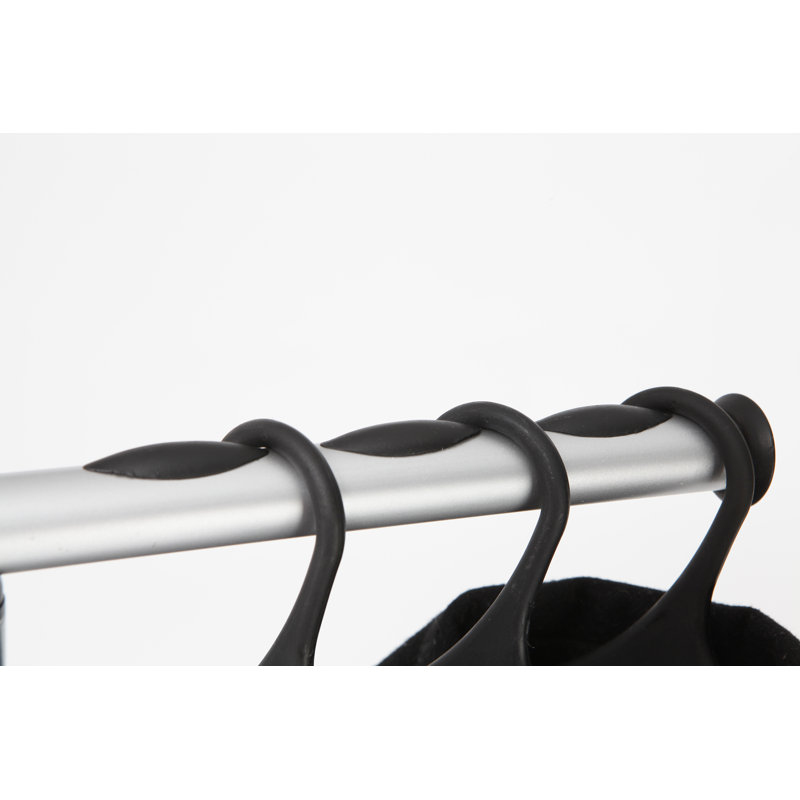 Porte-manteau à 6 cintres avec porte-parasol