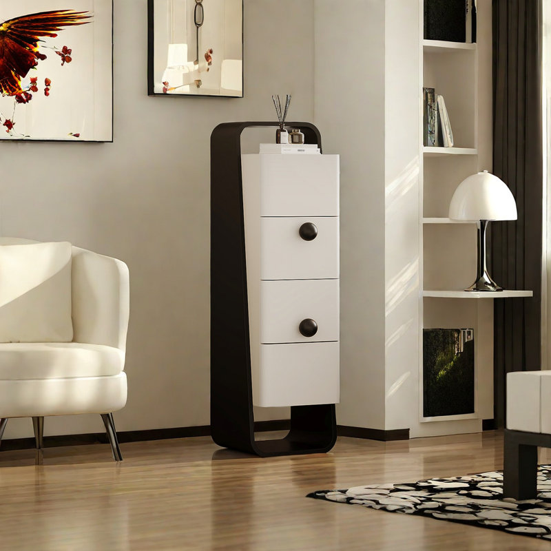 Commode d'appoint italienne minimaliste