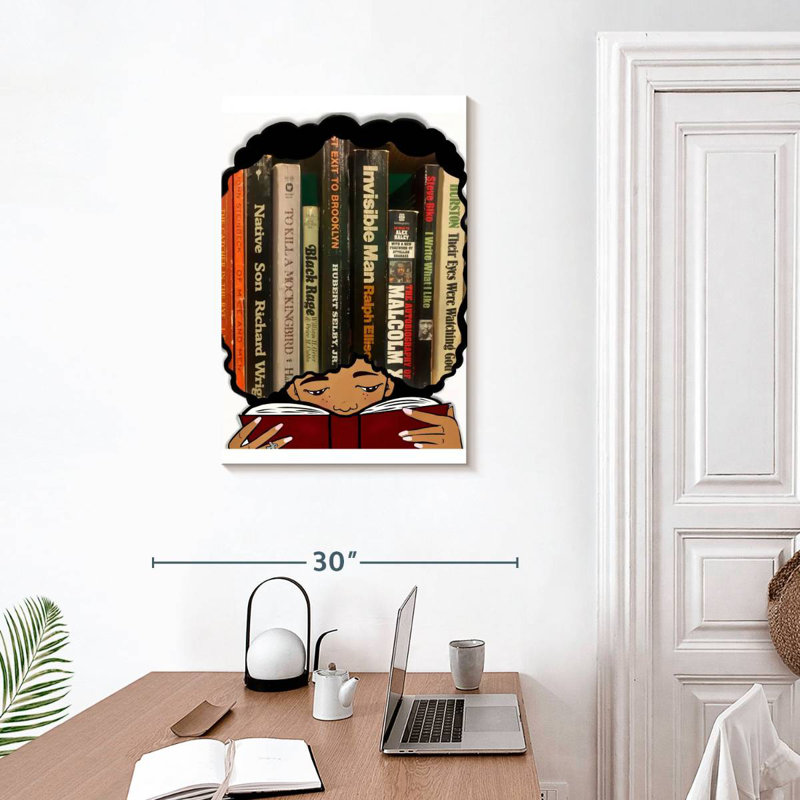 Kerner Read On, 30" H x 20" W