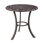 Table de patio en fonte Mielke