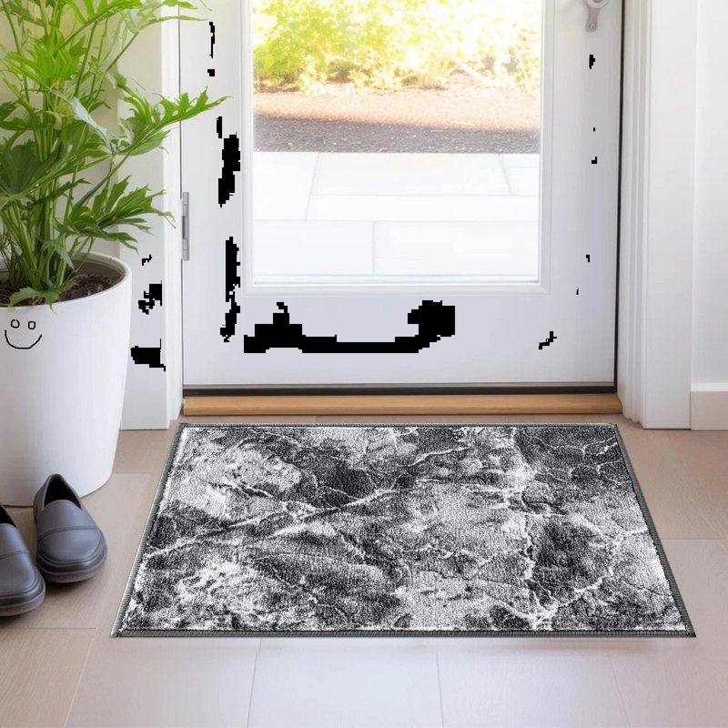 Luxury Non Slip Marble Design Large Area Rugs Living Room Bedroom Soft Carpet Hallway Abstract Pattern Floor Mats Door Mat