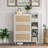 Versatile Bohemian Shoe Cabinet with Multiple Storage Options for Hallways-802795765