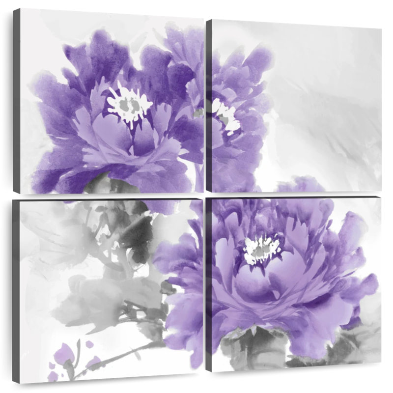 Harnek Flower Bloom In Amethyst I