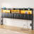 Storage Upholstered PU Headboard With LED Lights & Charging Station-20747469-20747470