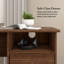 Bureau d'ordinateur en L 60W avec rangement en noyer moderne-815946407